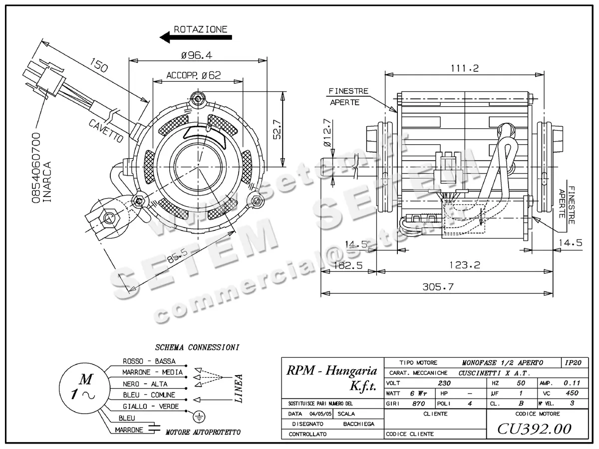 5726003860-MOTEUR RPM CU39200 "42819.00" 5