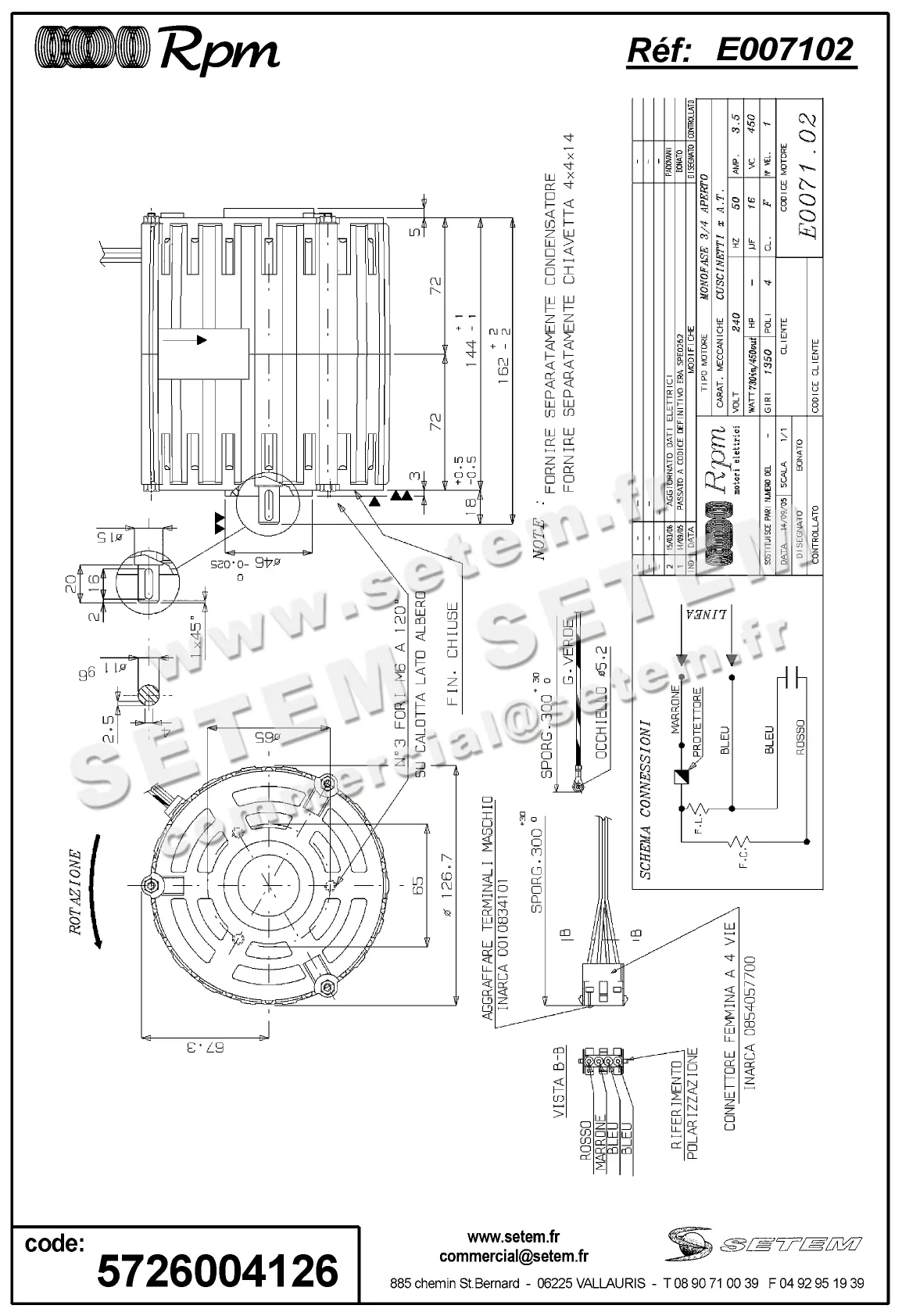 5726004126-MOTEUR RPM E007102
