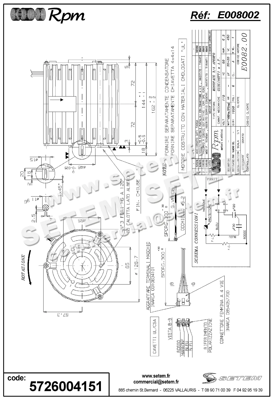 5726004151-MOTEUR RPM E008200