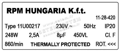 5726004208-MOTEUR RPM 11U00217 3