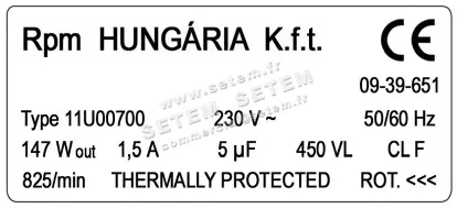 5726004350-MOTEUR RPM 11U00700 3