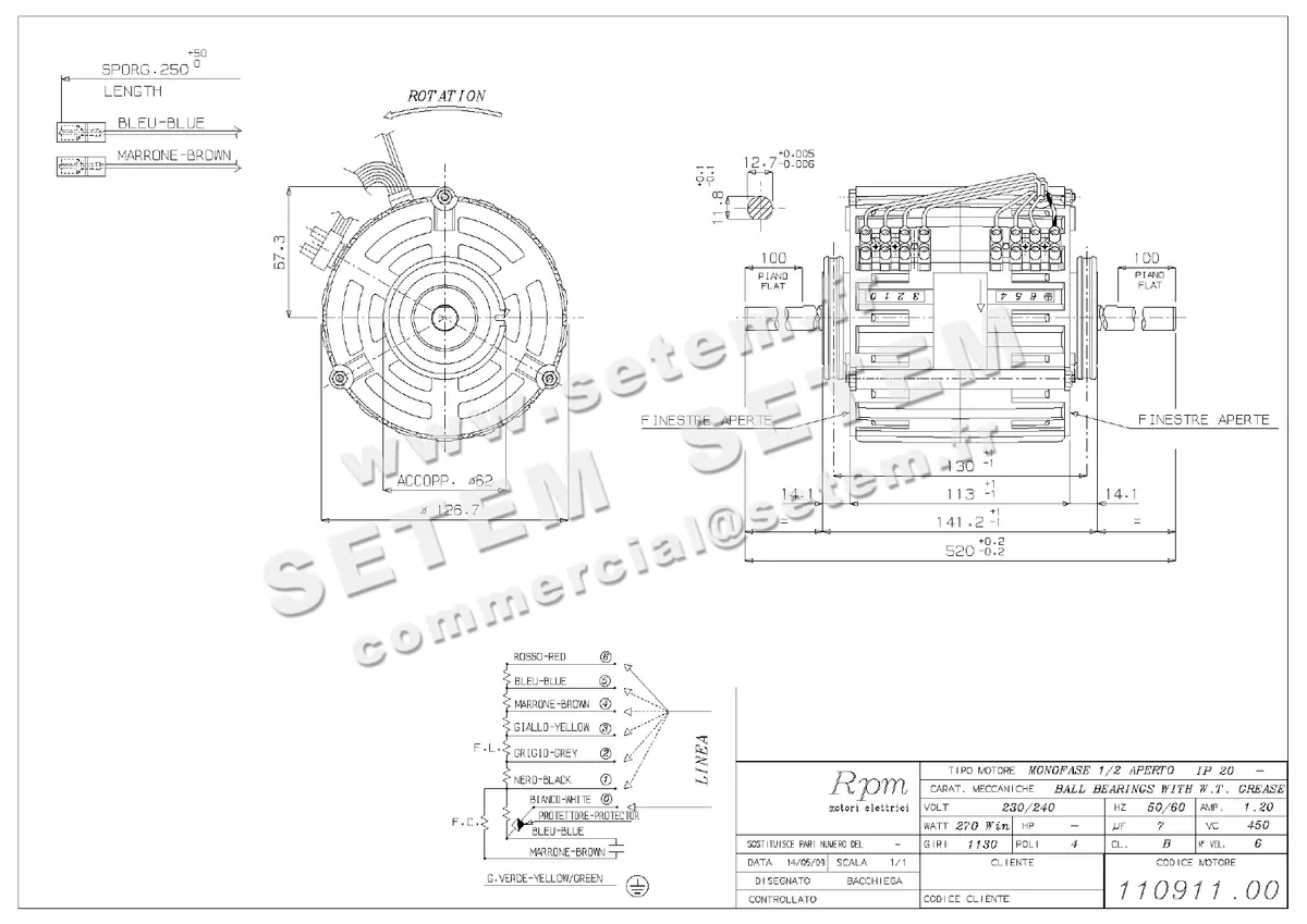 5726004545-MOTEUR RPM 11091100