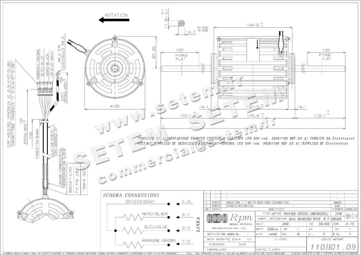 5726005058-MOTEUR RPM 110B0109