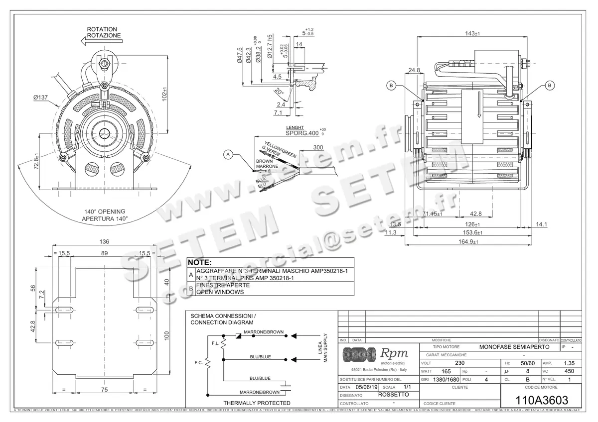 5726005059-MOTEUR RPM 110A3603 2