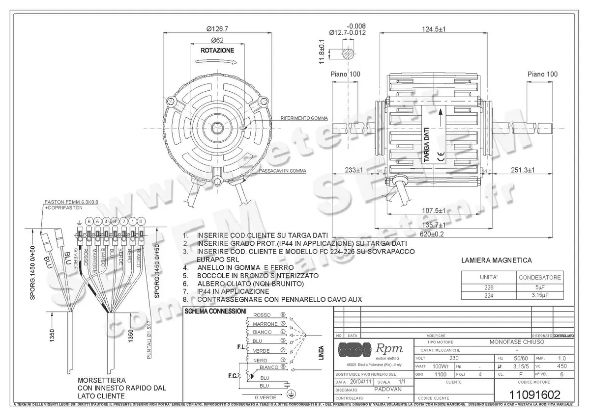 5726005127-MOTEUR RPM 11091602 "480007800" 2