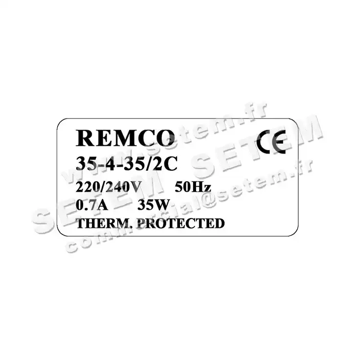 5743000084-MOTEUR REMCO 35.4.35/2C 3