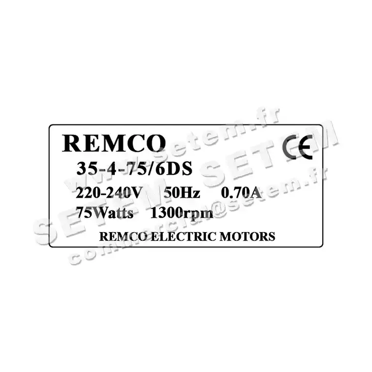 5743000420-MOTEUR REMCO 35.4.75.6DS 2