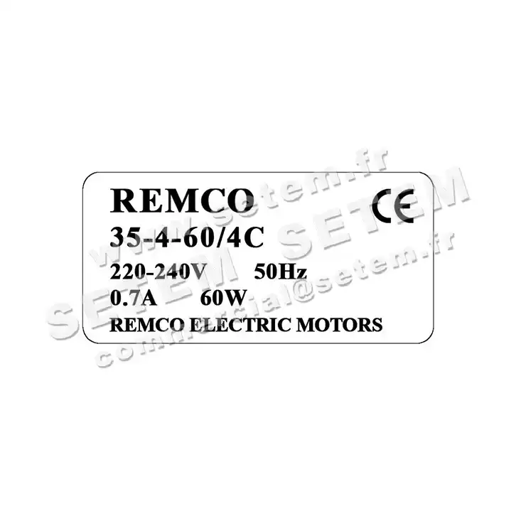 5743000463-MOTEUR REMCO 35.4.60/4C 2