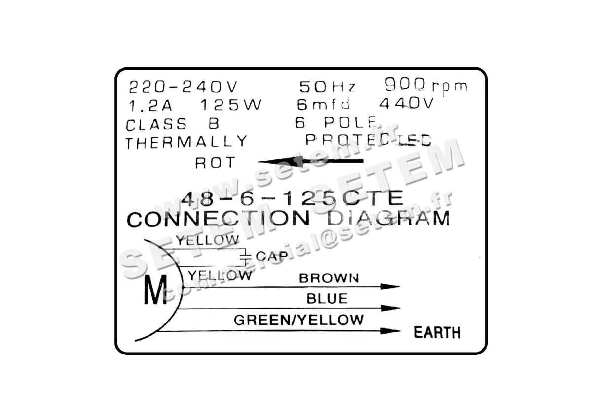 5743000500-MOTEUR REMCO DE3G6816K 4