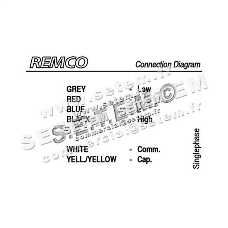 5743001131-MOTEUR REMCO 48.4.130/4DSL 3