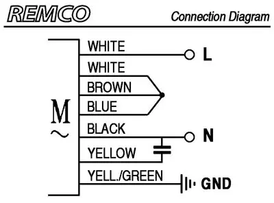 5743004481-MOTEUR REMCO DE3J6817K 5