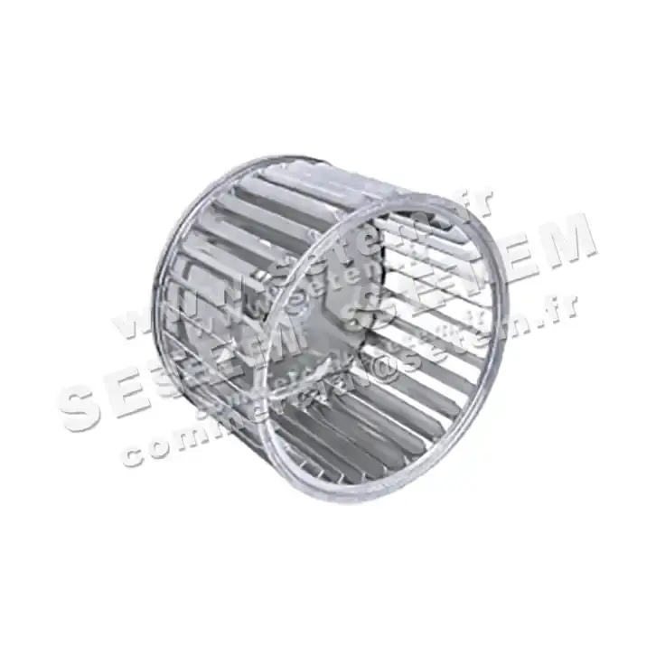 5743009529-TURBINE REMCO 1VC.133X88X12.7RD ALU VIS