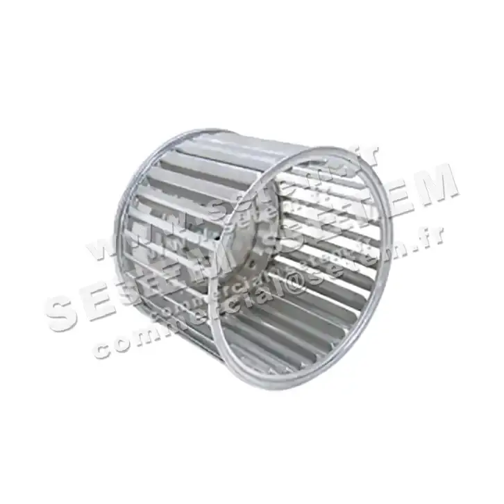 5743009531-TURBINE REMCO 1VC.133X98X12.7RD ALU VIS