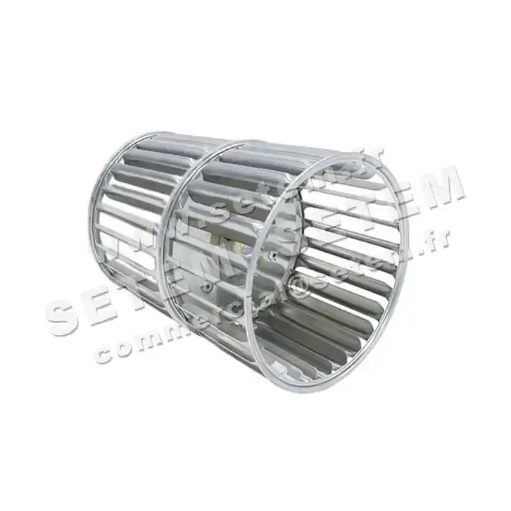 5743009611-TURBINE REMCO 2VC.121X148X12.7RD ALU VIS