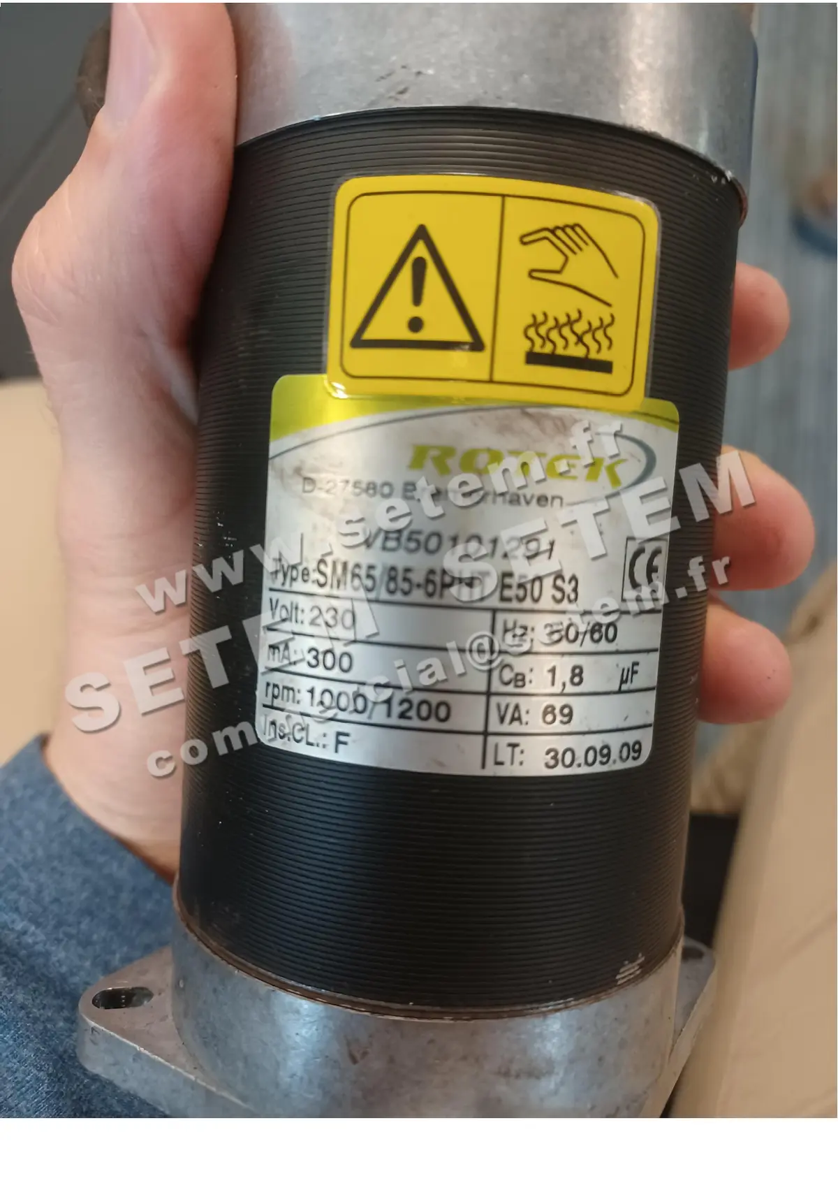 5781008285-MOTOREDUCTEUR SM65/85-6PTH E50 S3 ROTEK