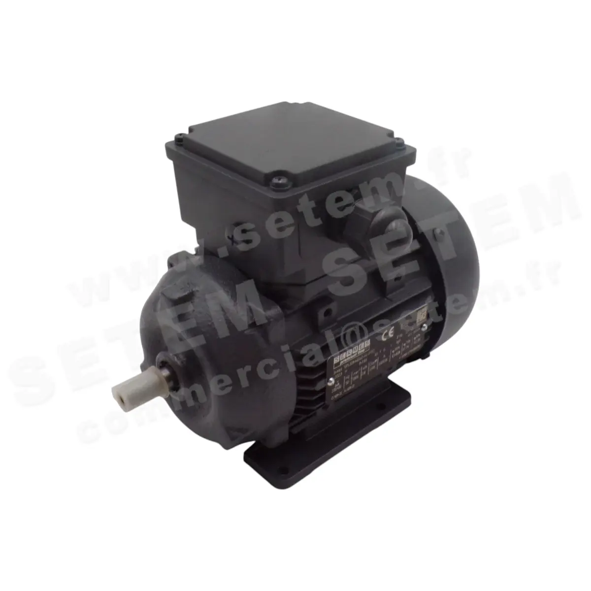 6006001020-MOTEUR SERMES 0.18KW 4P T230/400V HA63 B3 SPL63M4B40-H-PTC 4