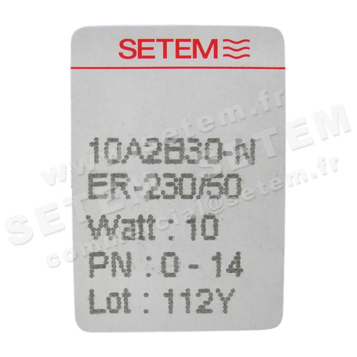 6032000012-ELECTROVANNE SETEM 10A2B30NER 2