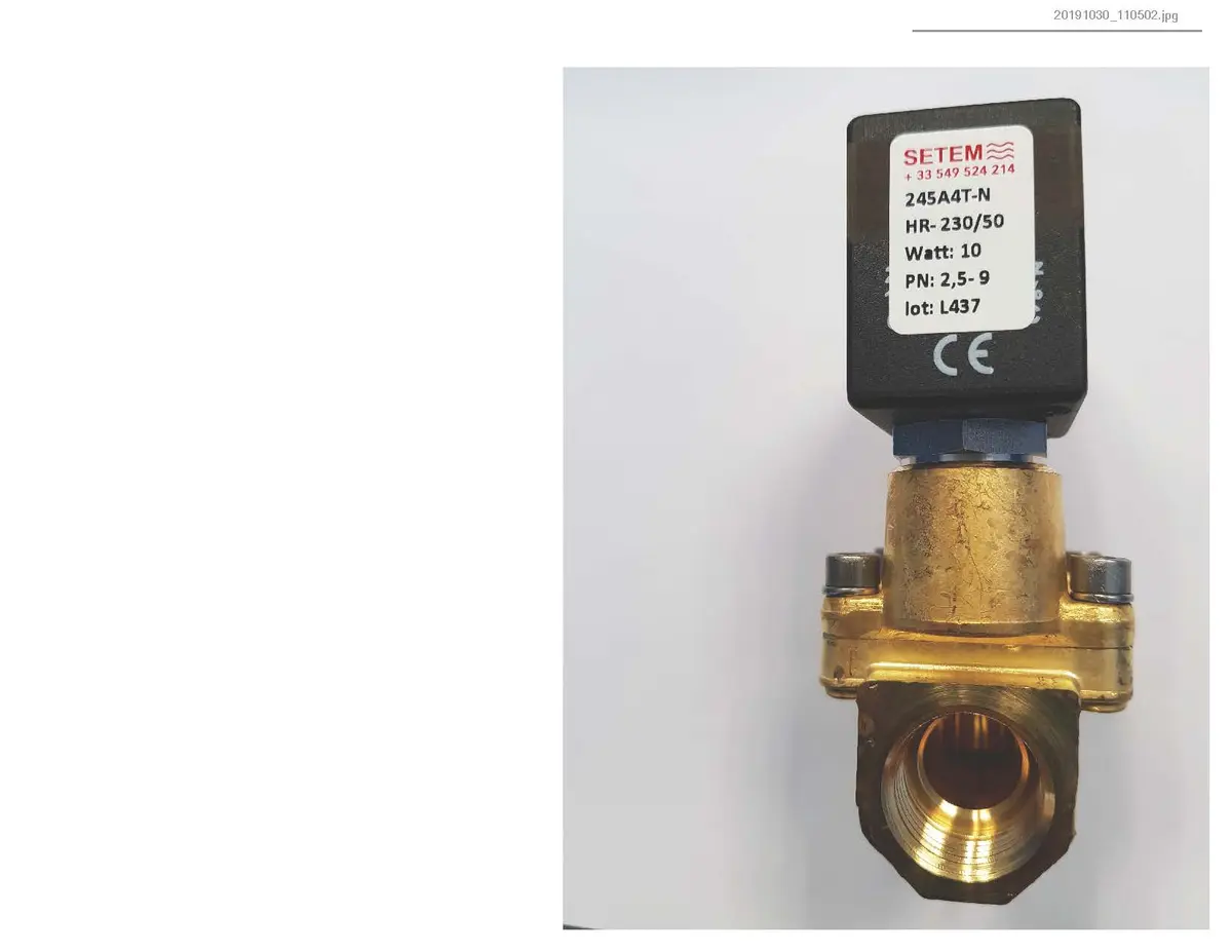 6032000017-ELECTROVANNE SETEM 245A4TNHR