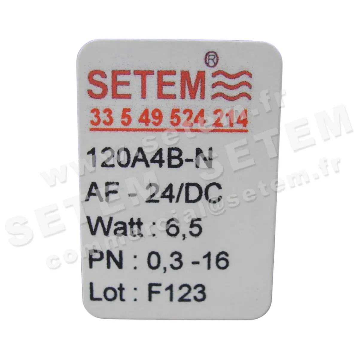 6032000119-ELECTROVANNE SETEM 120A4BNAF