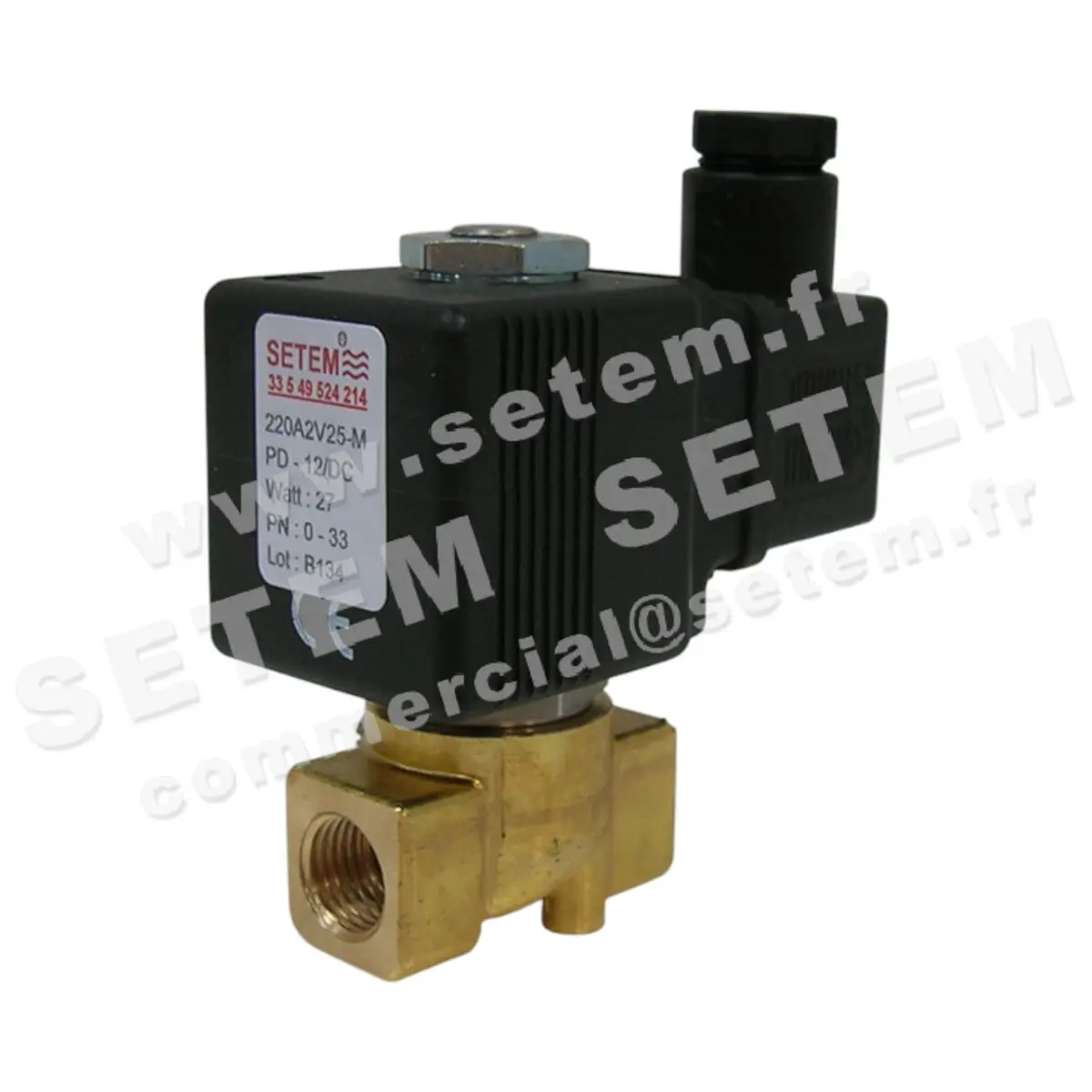 6032000214-ELECTROVANNE SETEM 220A2V25MPD 2