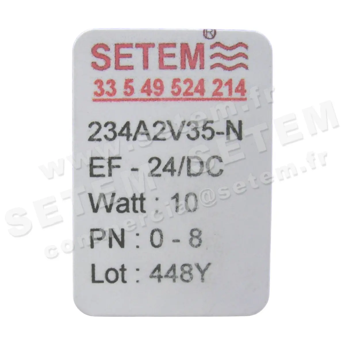 6032000221-ELECTROVANNE SETEM 234A2V35NEF 2