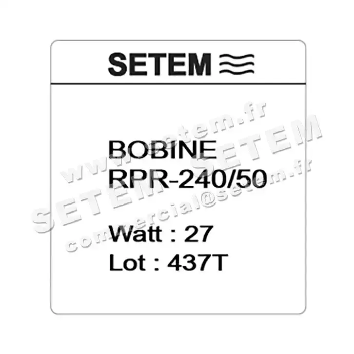 6032000807-BOBINE SETEM RPR240.50 3