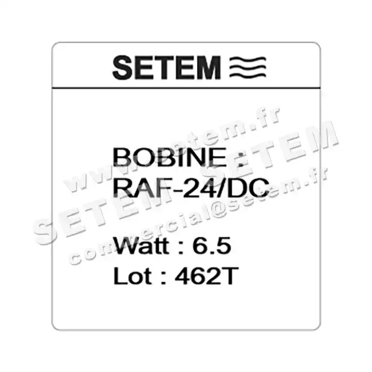 6032000823-BOBINE SETEM RAF-24VDC 3