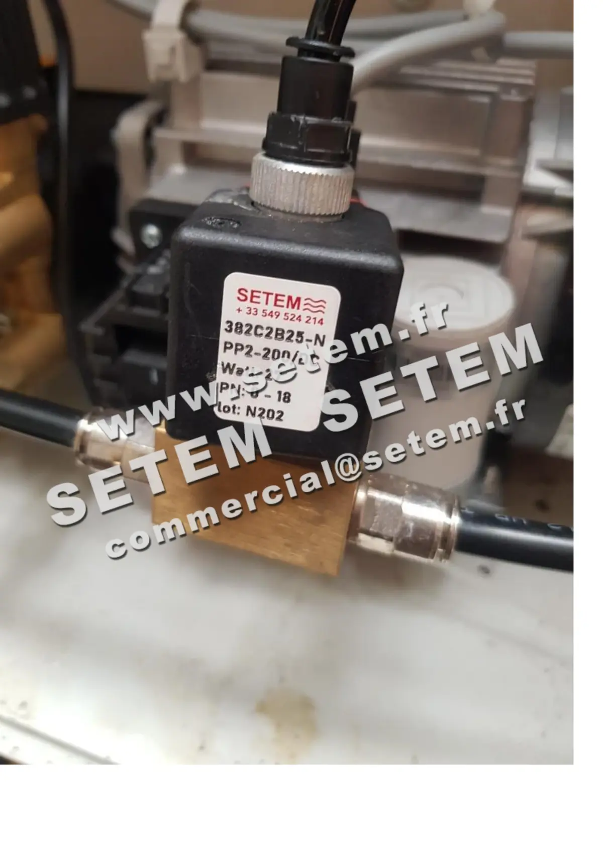 6032001006-ELECTROVANNE SETEM 382C2B25-NPP2.200/DC