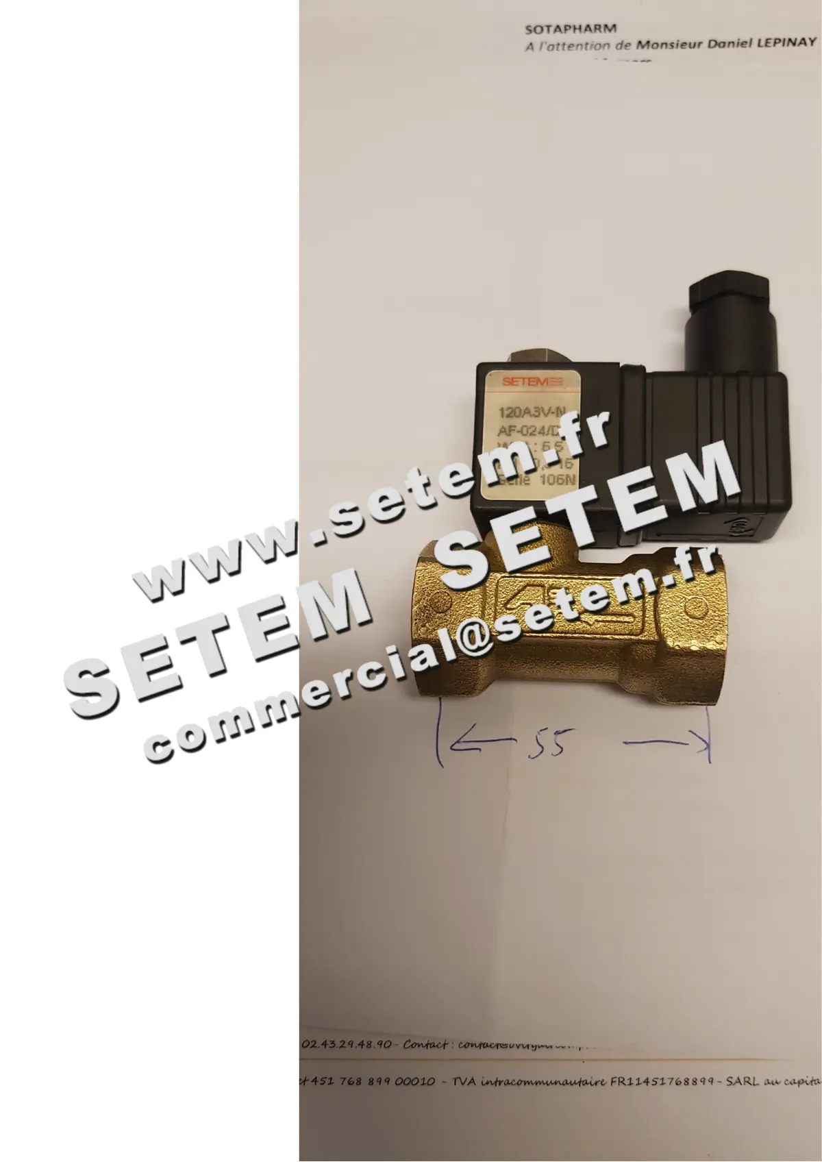 6032008000-ELECTROVANNE SETEM 120A3VNAF