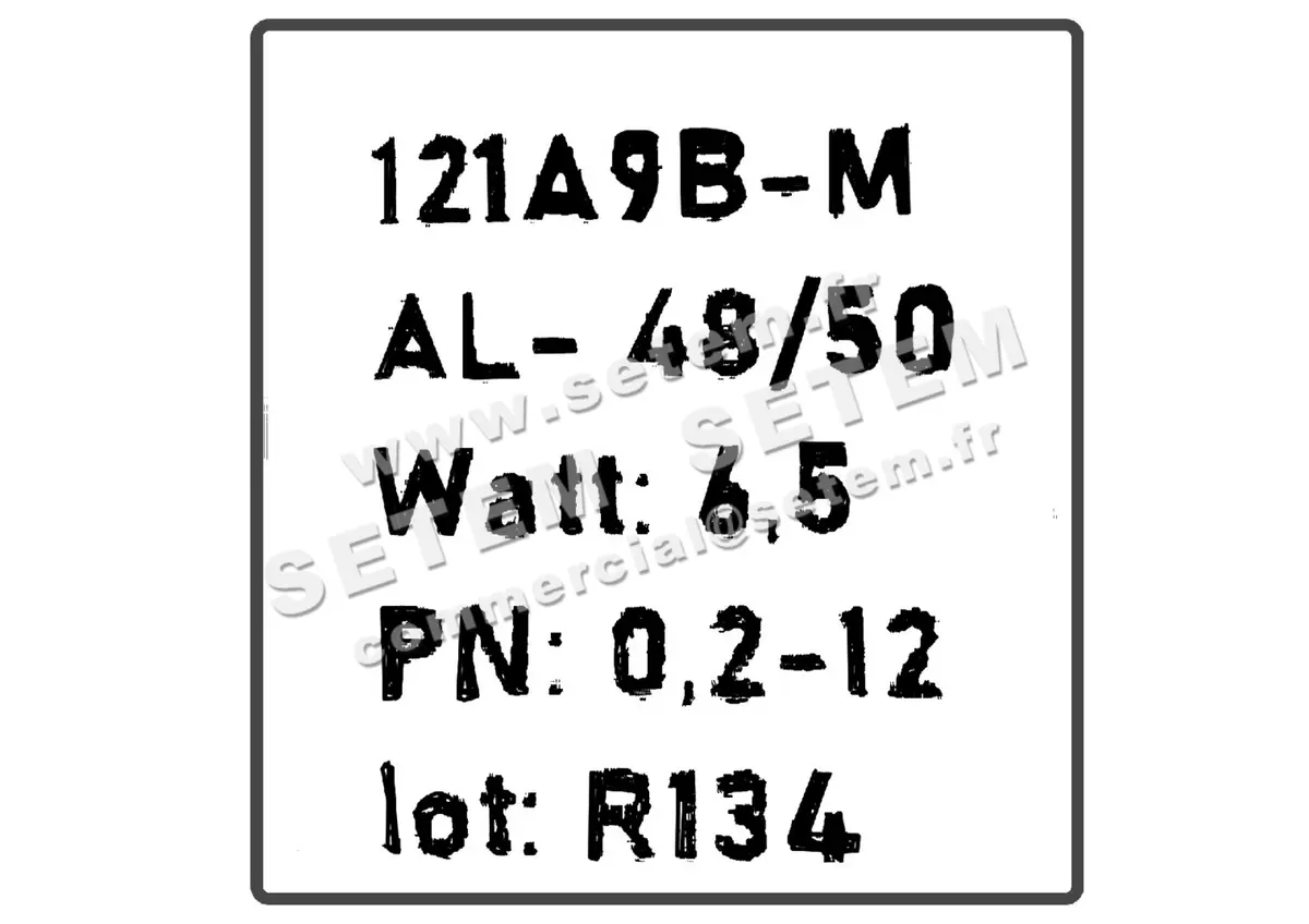 6032013047-ELECTROVANNE SETEM 121A9BMAL 4