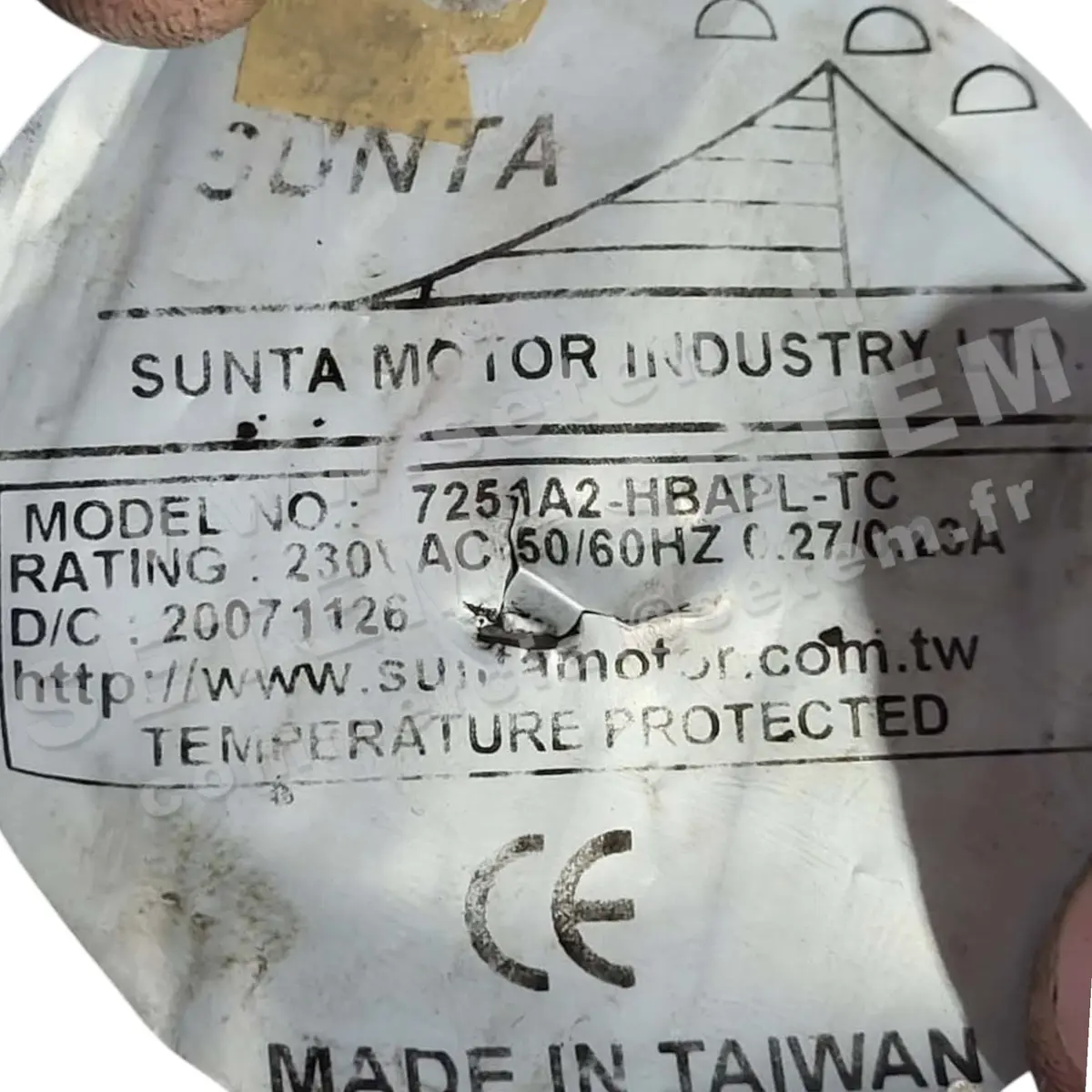 6099900015-VENTILATEUR SUNTA 17251A2.HBAPL