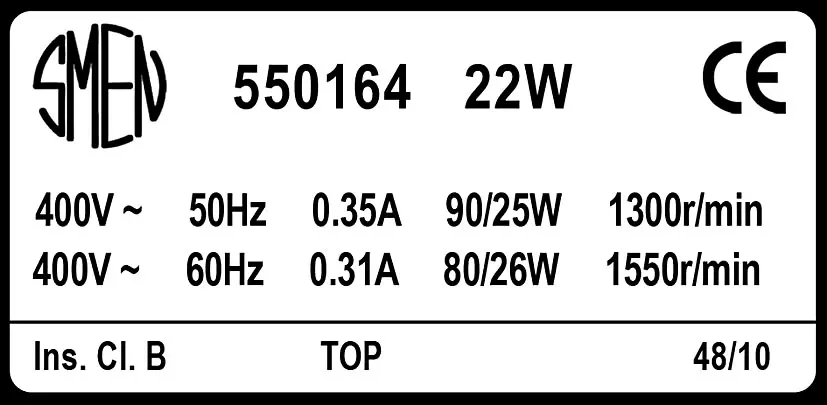 6129000164-MOTEUR SMEN "550164" 2