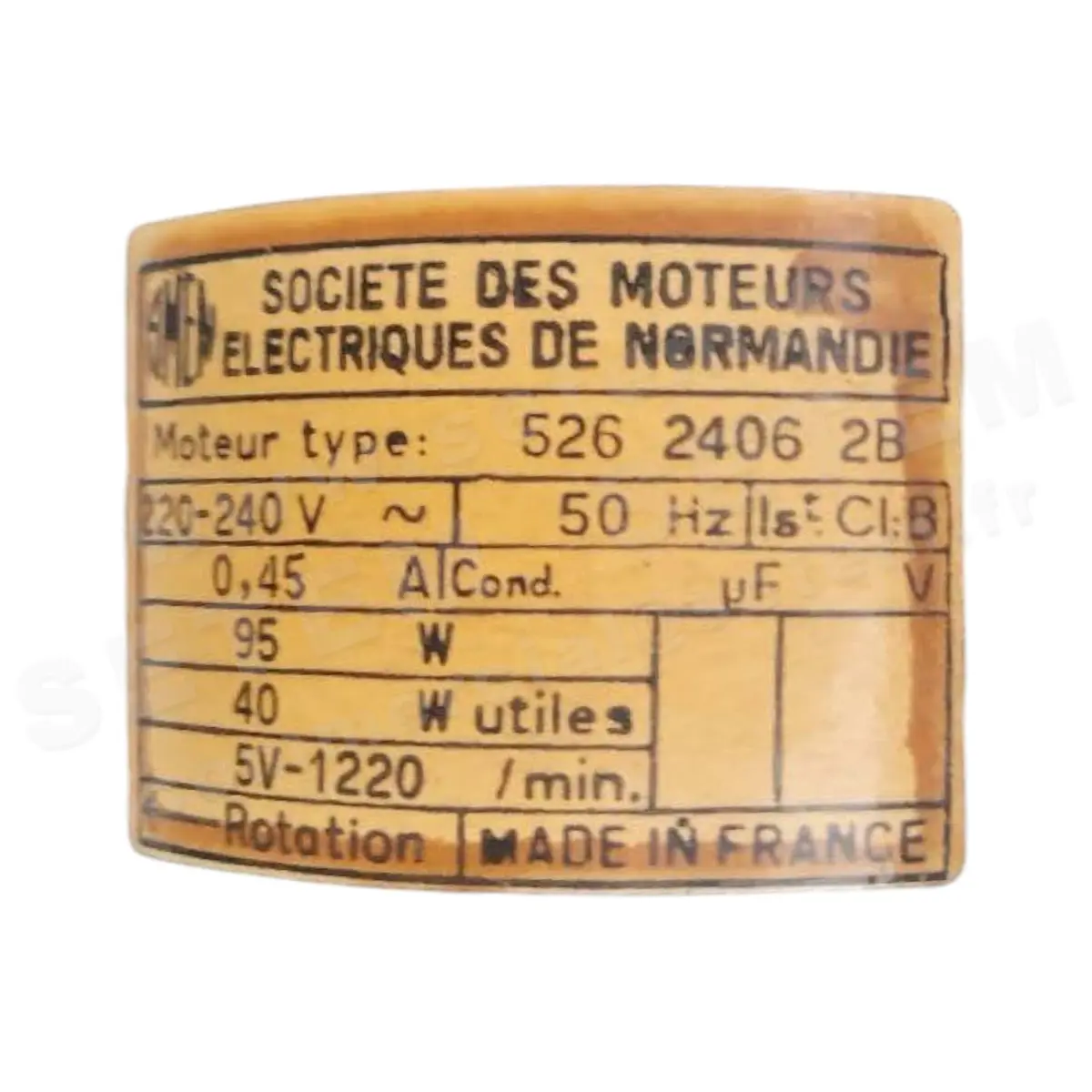 6129002406-MOTEUR SMEN 526 2406 2B *5262406*