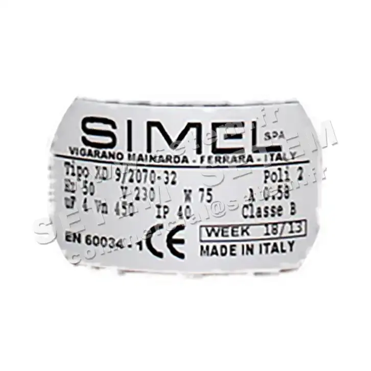 6132000039-MOTEUR SIMEL XD9/2070.32 2