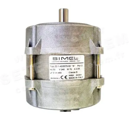6132000051-MOTEUR SIMEL ZD 1-42/2070-32 50Hz 240V 70W A0.55