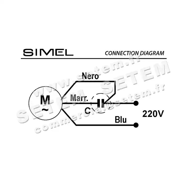 6132000469-MOTEUR SIMEL 7/2042 3