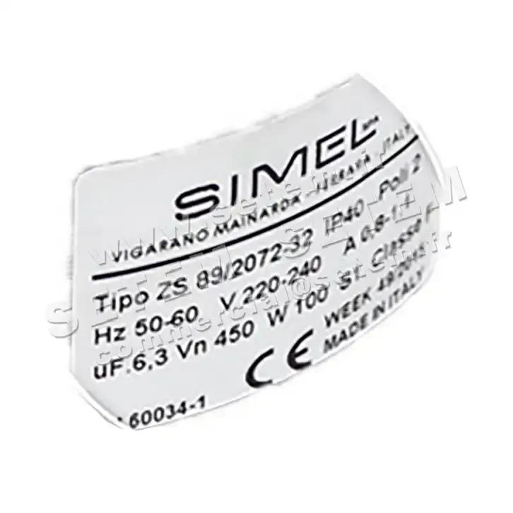 6132001007-MOTEUR SIMEL ZS89/2072.32 2