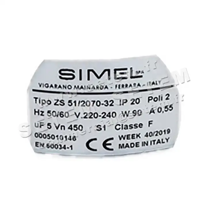 6132001013-MOTEUR SIMEL ZS51/2070.32 2