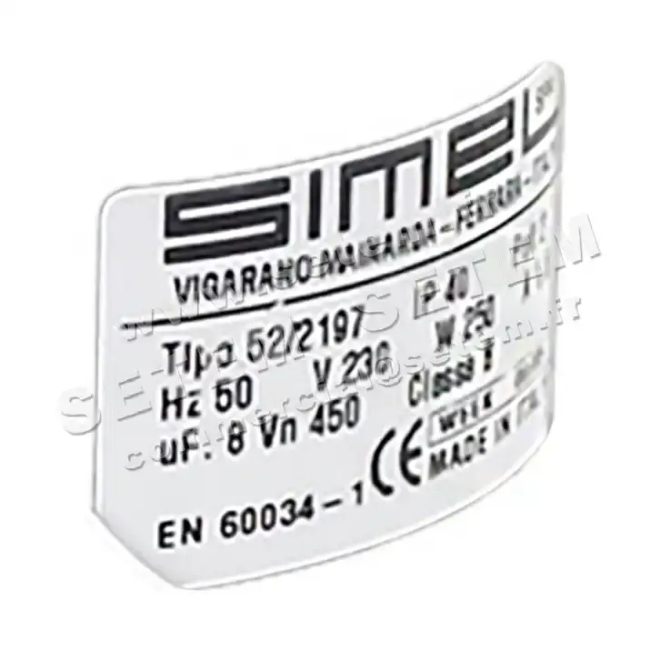 6132001016-MOTEUR SIMEL 52/2197 2