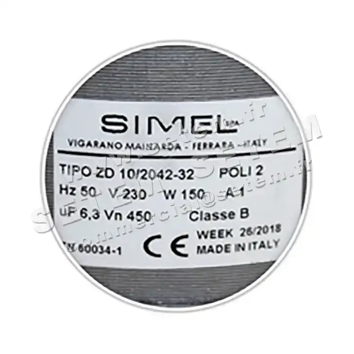 6132001029-MOTEUR SIMEL ZD10/2042.32 2