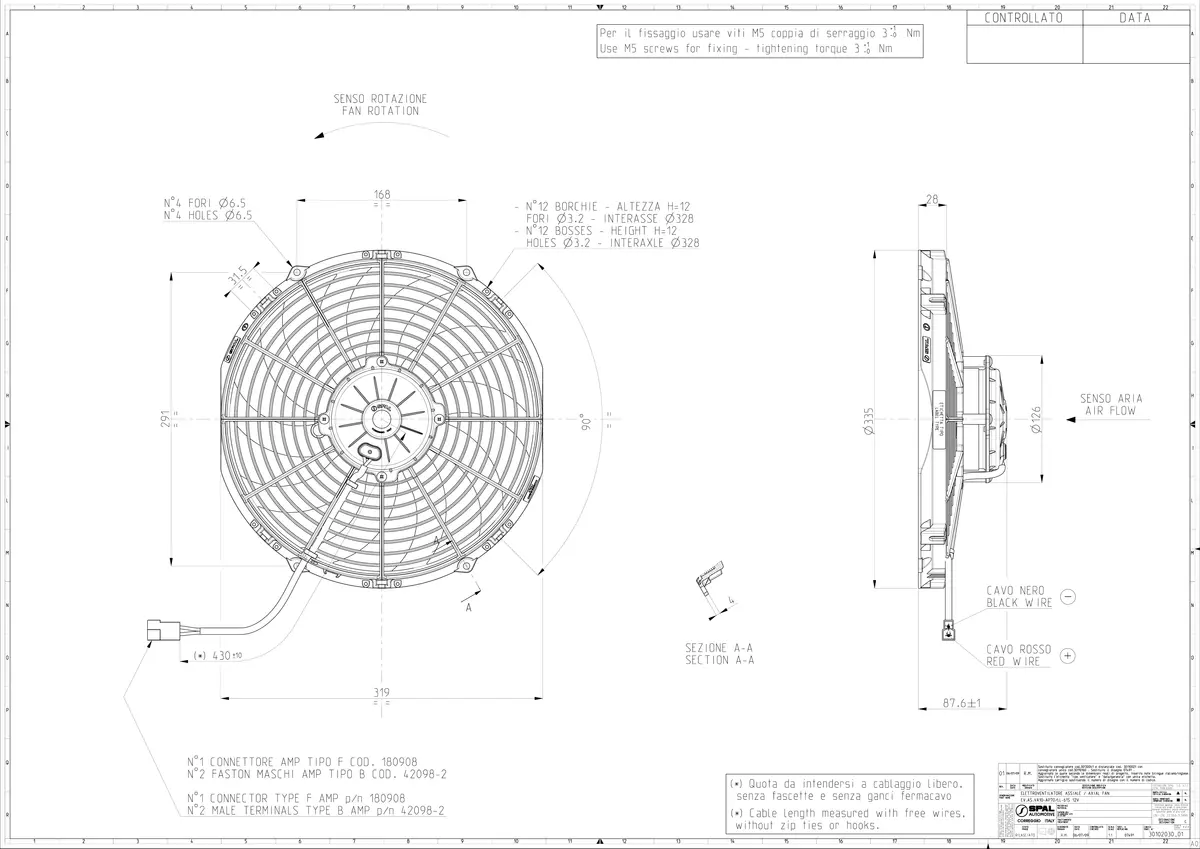 6169000010-VENTILATEUR SPAL VA10.AP70LL/61S
