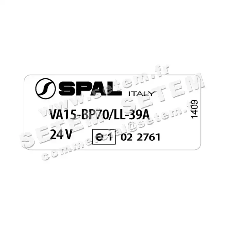 6169001551-VENTILATEUR SPAL VA15.BP70/LL.39A 3