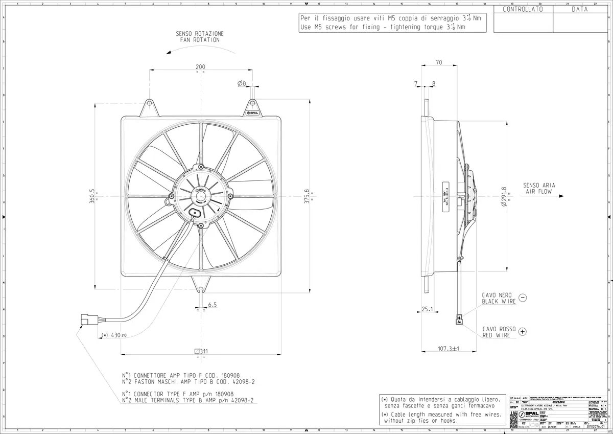 6169007037-VENTILATEUR SPAL VA04.AP70/LL.37A