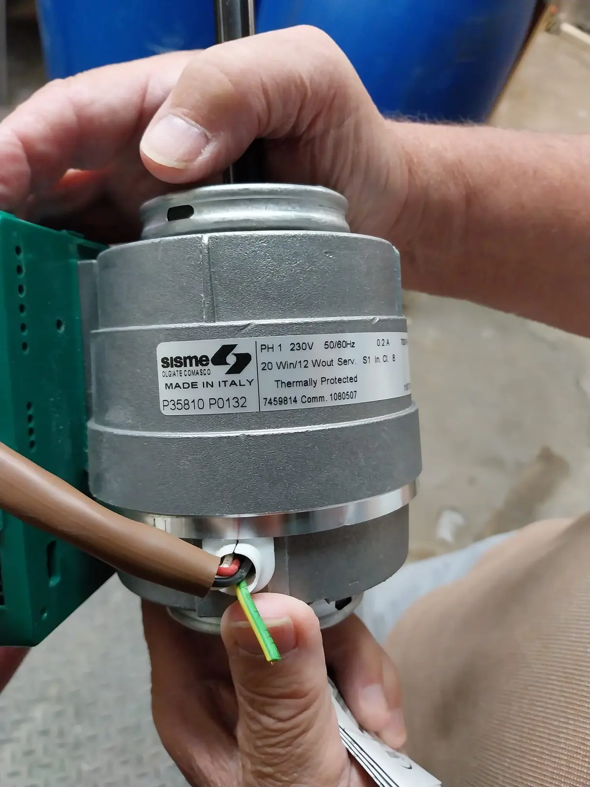 6185000132-MOTEUR SISME P35810P0132 "7459814" 2