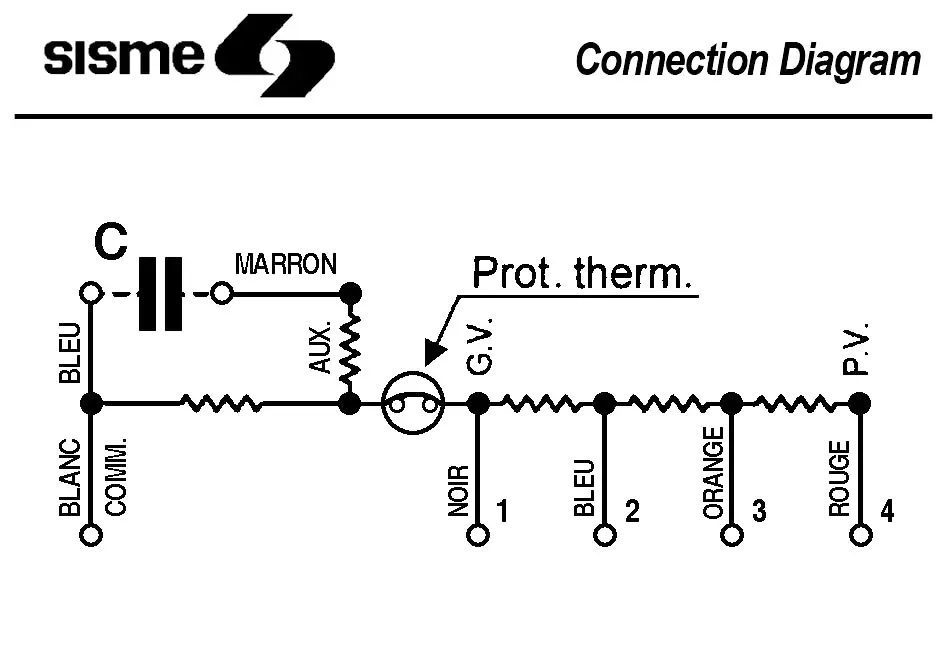 6185001431-MOTEUR SISME K48430M01431 "5203500" 3