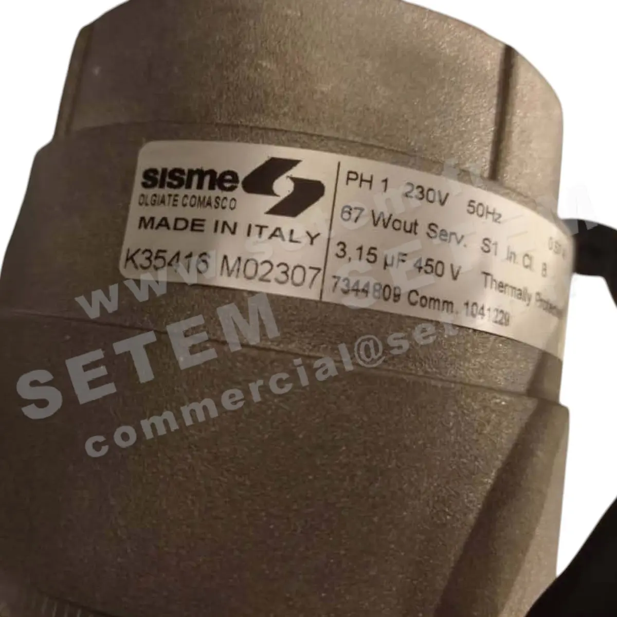 6185006574-MOTEUR SISME K35416M02307 "7344809"