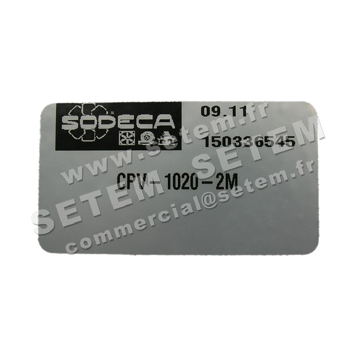 6193002932-VENTILATEUR SODECA CPV-1020-2M 2