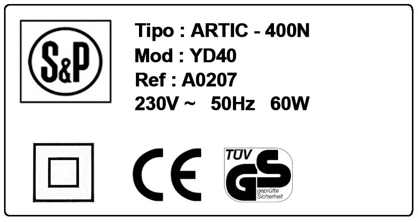 6194000405-VENTILATEUR SP ARTIC400N 2