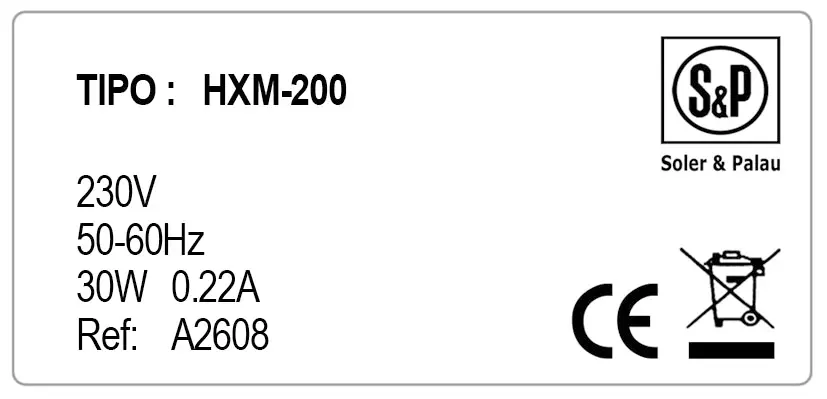 6194000670-VENTILATEUR SP HXM200 2