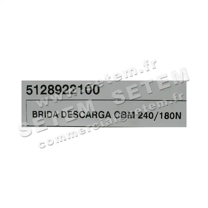 6194000985-BRIDE SP REFOULEMENT SUR CBM240/180 *5128922100* 2